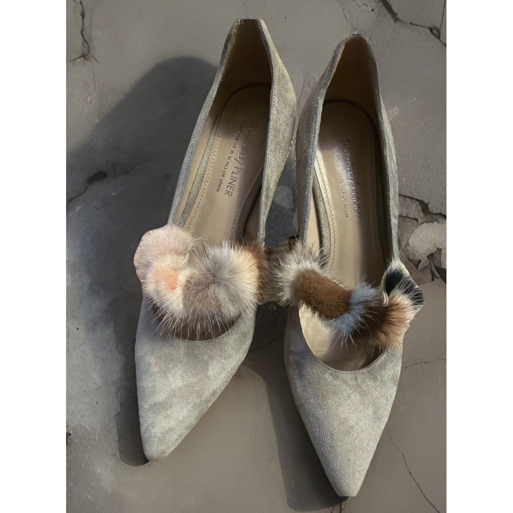 New Donald Pliner BLAKE- KS KIDSUEDE Size 6.5 M Danish Mink Wow